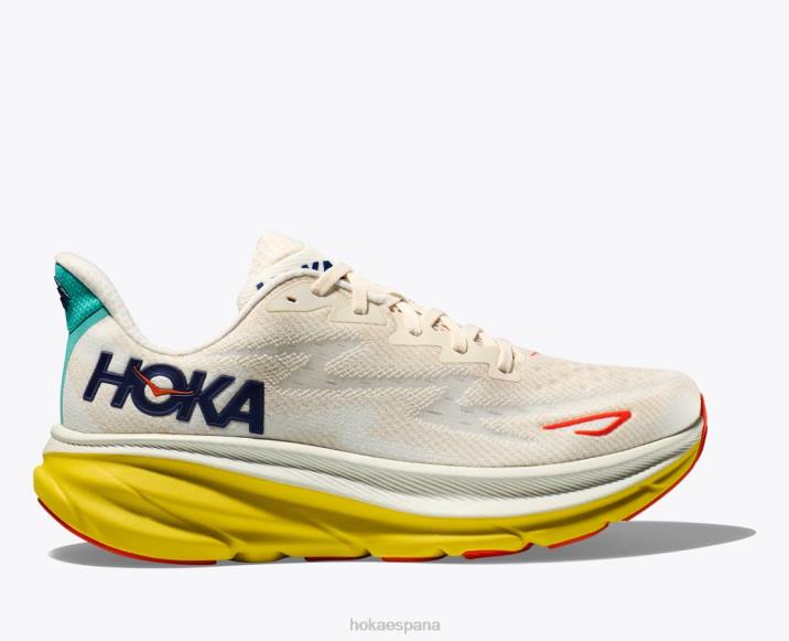 Hoka hombres clifton 9 PBDP412 ponche de huevo/maracuyá