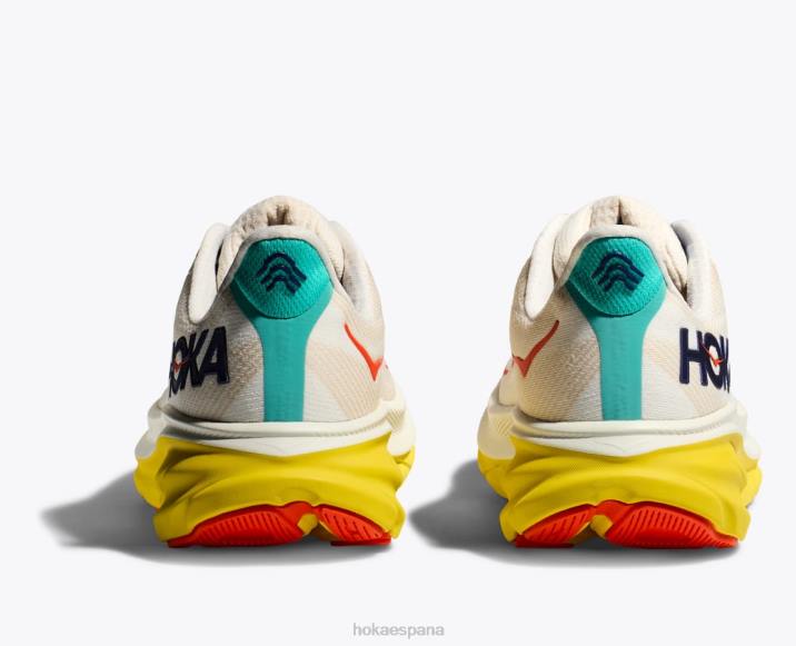 Hoka hombres clifton 9 PBDP412 ponche de huevo/maracuyá