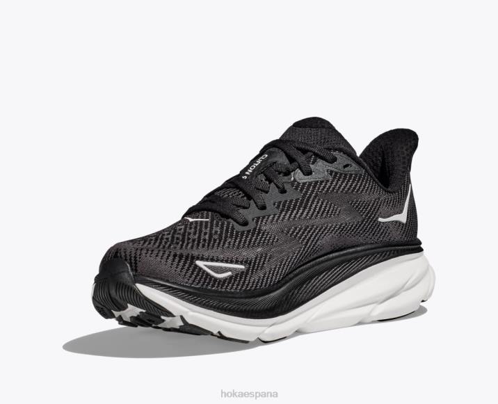Hoka hombres clifton 9 PBDP588 blanco negro