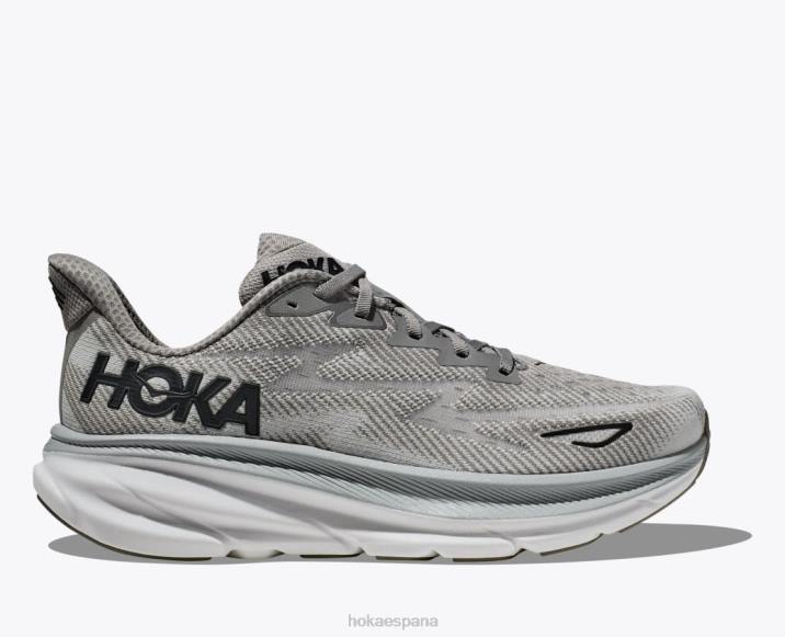 Hoka hombres clifton 9 PBDP589 niebla del puerto/negro