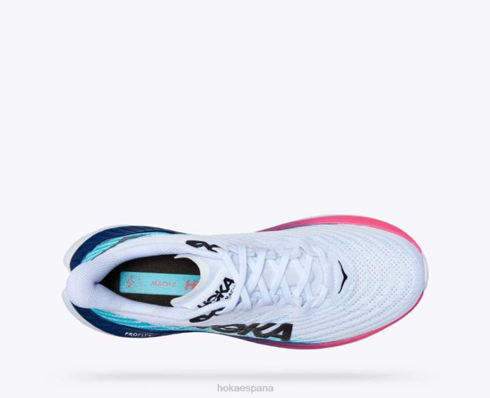 Hoka hombres máquina 5 PBDP443 blanco/azul marino