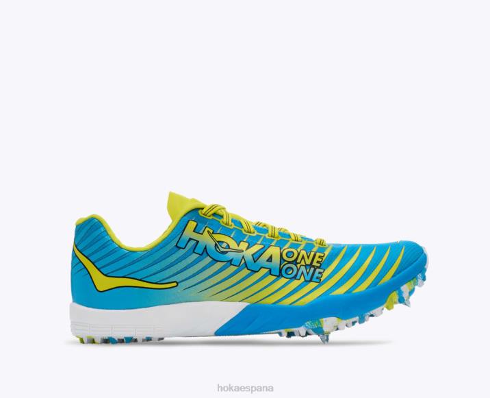 Hoka hombres pico evo xc PBDP628 cian/cítrico