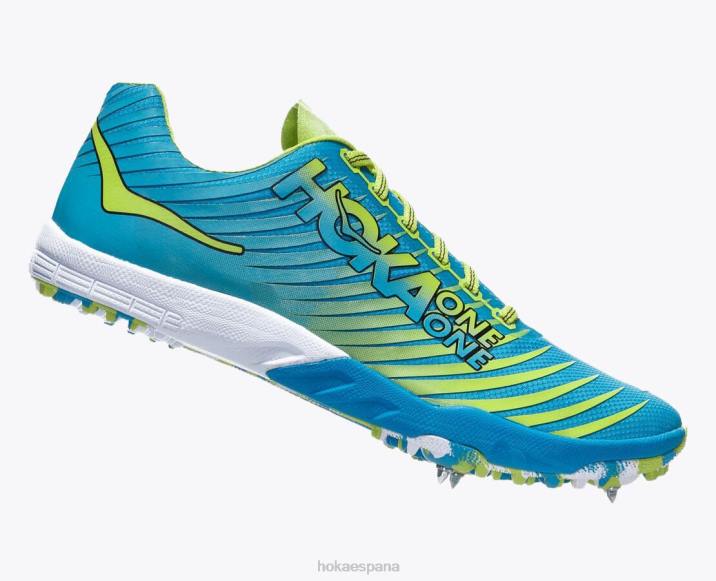 Hoka hombres pico evo xc PBDP628 cian/cítrico
