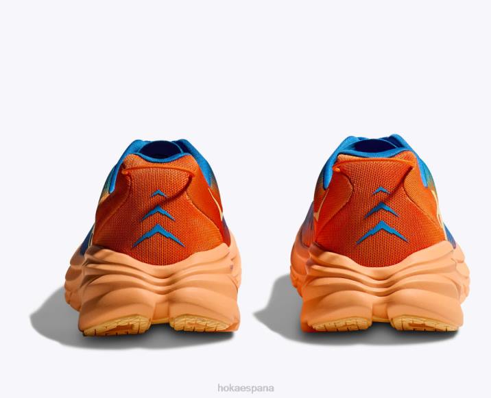 Hoka hombres rincón 3 PBDP594 cielo costero/naranja vibrante