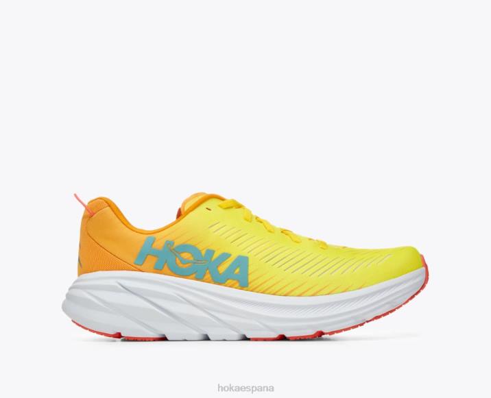 Hoka hombres rincón 3 PBDP599 amarillo iluminador/radiante