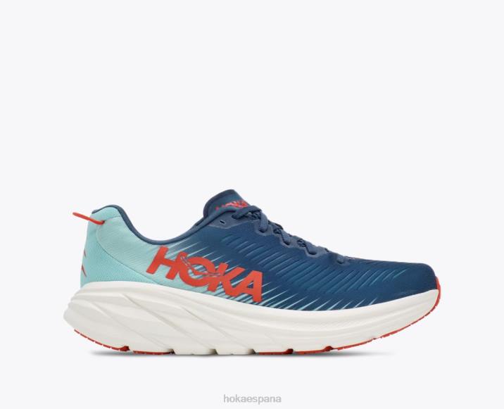 Hoka hombres rincón 3 PBDP602 verde azulado real/azul cáscara de huevo