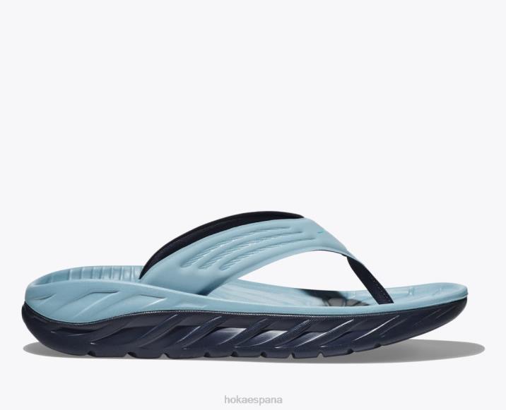 Hoka hombres volteo de recuperación ora PBDP564 piedra azul/espacio exterior