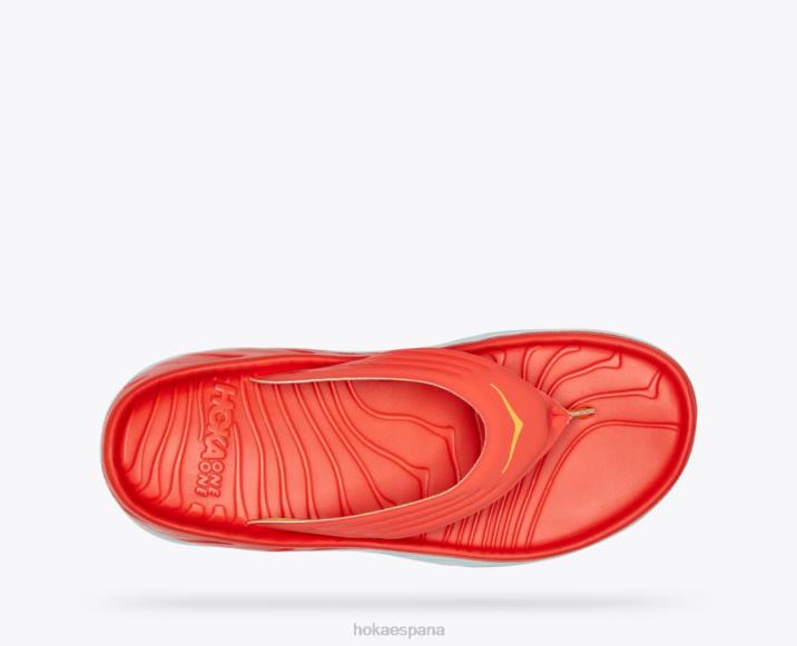 Hoka hombres volteo de recuperación ora PBDP565 fiesta/amarillo ámbar