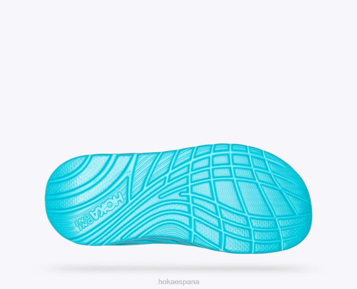 Hoka hombres volteo de recuperación ora PBDP566 azul buceo/azul referente