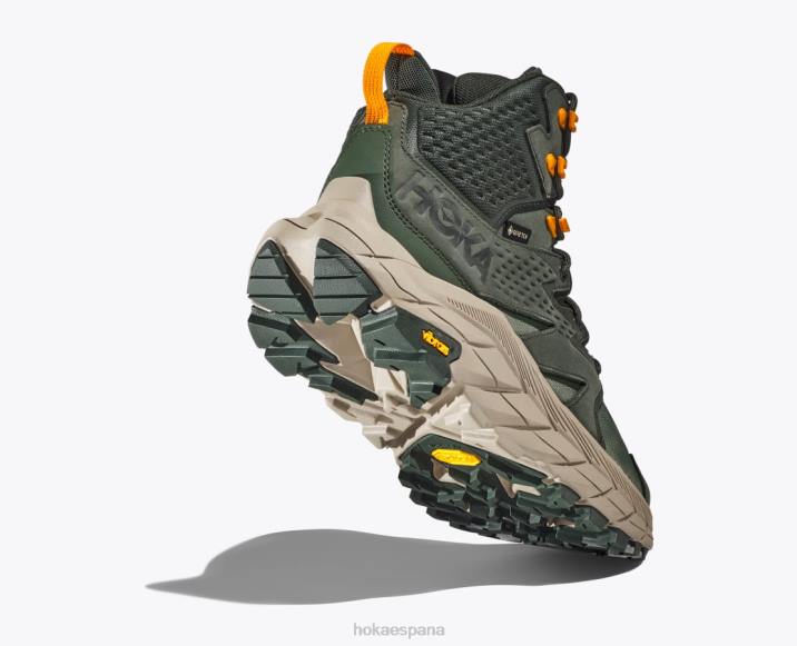 Hoka hombres Anacapa Mid GTX PBDP535 tomillo/amarillo radiante