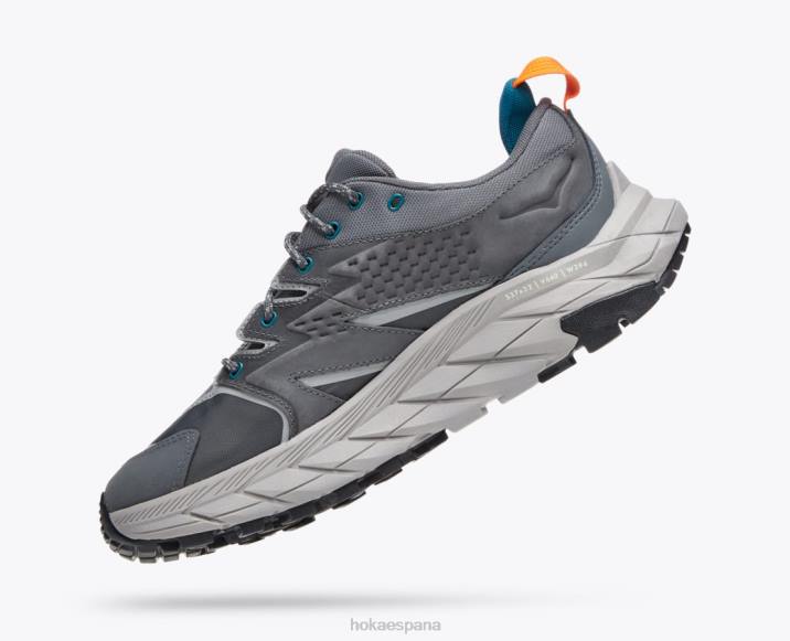 Hoka hombres anacapa baja gtx PBDP541 castillo de roca/piel de tiburón