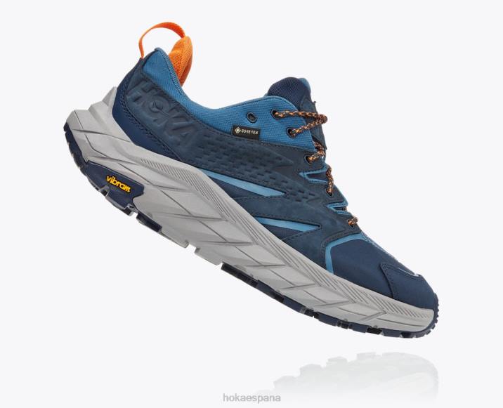 Hoka hombres anacapa baja gtx PBDP544 espacio exterior/verde azulado real