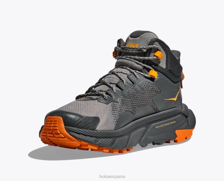 Hoka hombres código de ruta gtx PBDP523 castlerock/naranja caqui