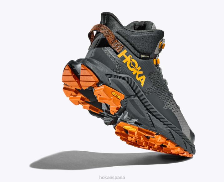 Hoka hombres código de ruta gtx PBDP523 castlerock/naranja caqui