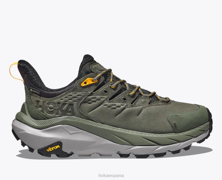 Hoka hombres kaha 2 baja gtx PBDP552 tomillo/amarillo radiante