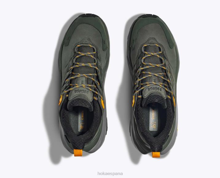 Hoka hombres kaha 2 baja gtx PBDP552 tomillo/amarillo radiante