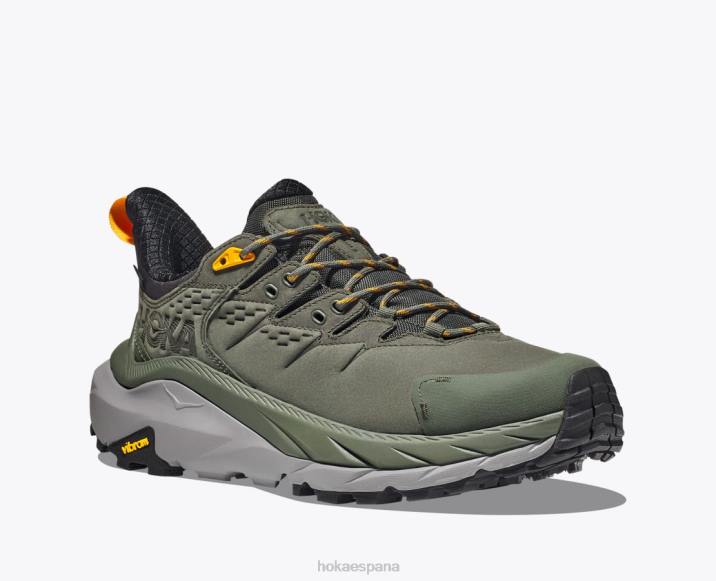 Hoka hombres kaha 2 baja gtx PBDP552 tomillo/amarillo radiante