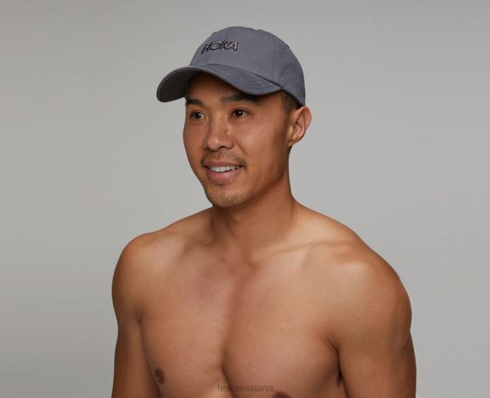 Hoka mujer sombrero casual PBDP408 gris oscuro