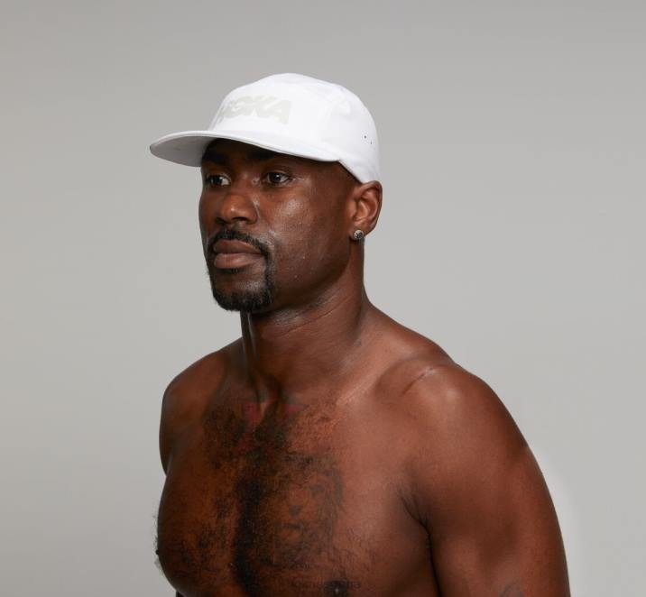 Hoka mujer sombrero de rendimiento PBDP396 blanco/gris frío