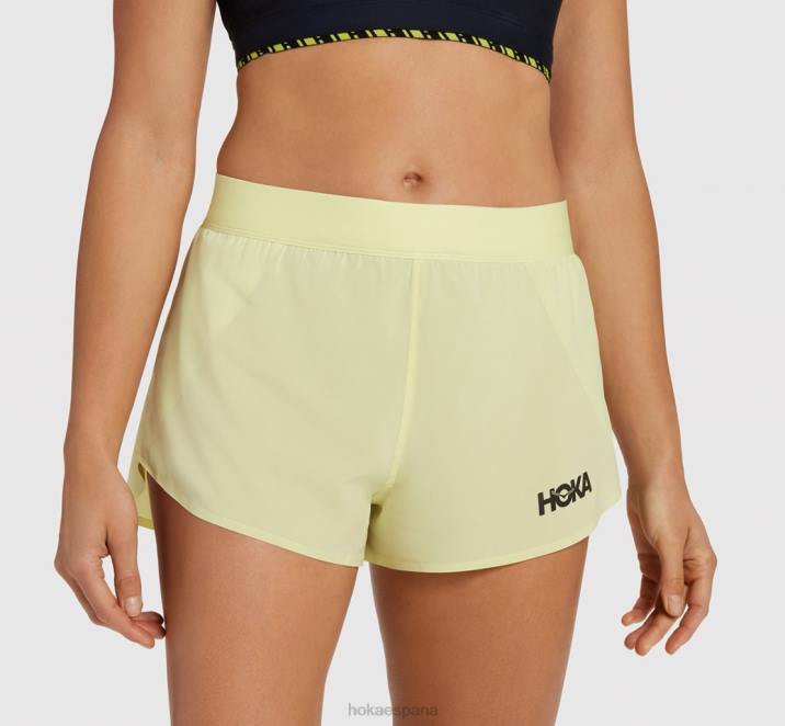 Hoka mujer dividir corto PBDP355 negro