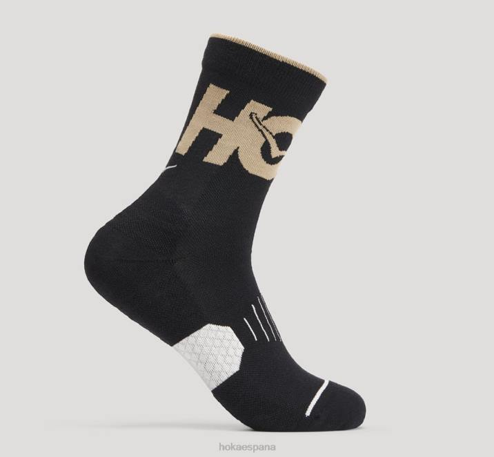 Hoka mujer calcetín para correr PBDP381 antracita/duna