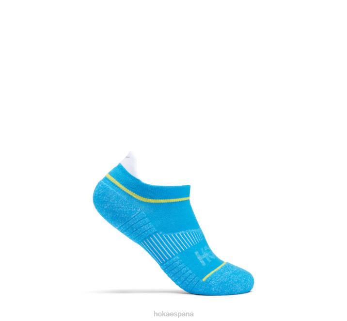 Hoka mujer calcetín para correr invisible PBDP379 azul diva/cítricos