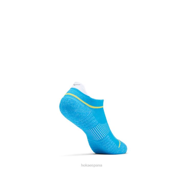Hoka mujer calcetín para correr invisible PBDP379 azul diva/cítricos