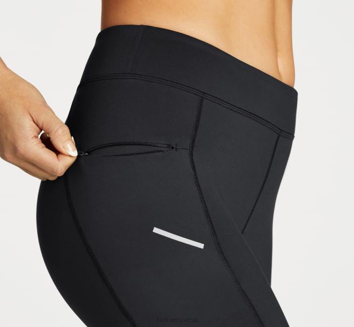 Hoka mujer rendimiento ajustado PBDP365 negro