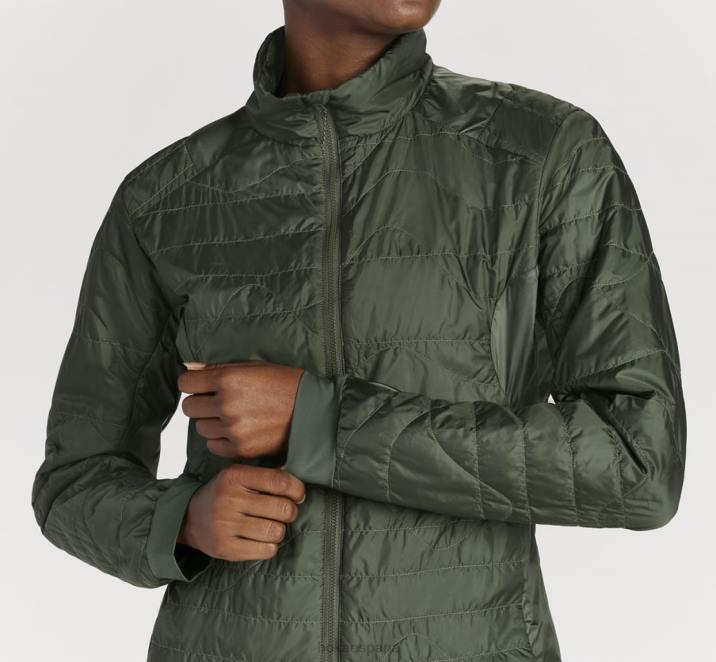 Hoka mujer chaqueta acolchada cielo PBDP377 mochila