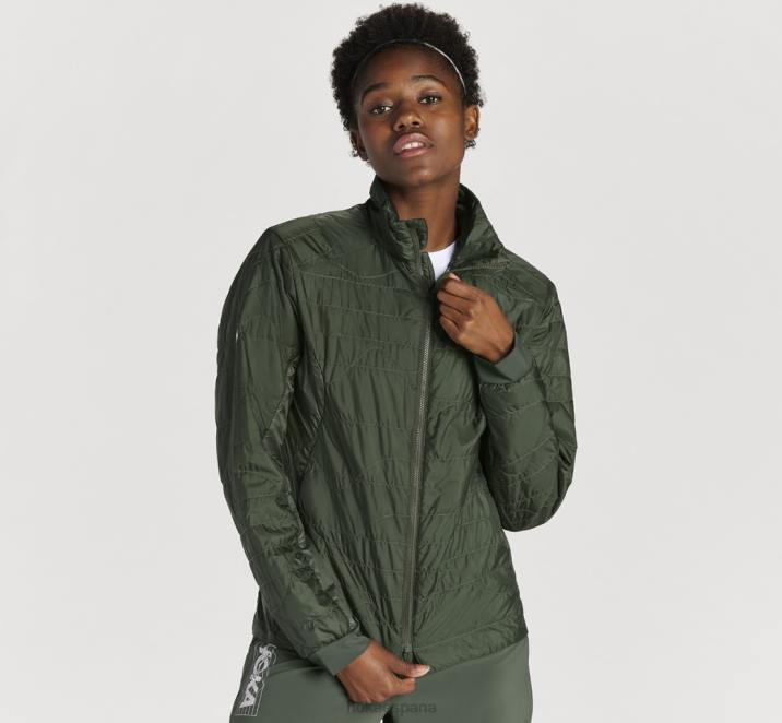 Hoka mujer chaqueta acolchada cielo PBDP377 mochila