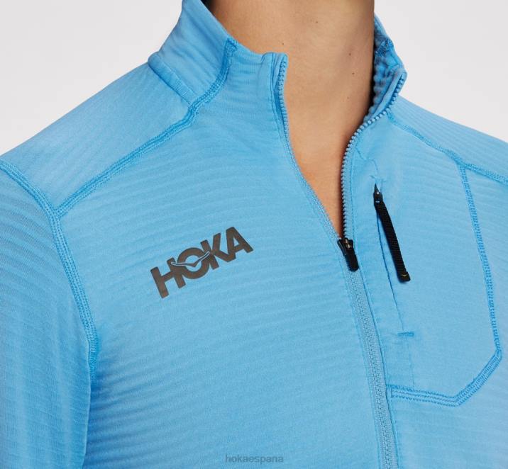 Hoka mujer 1/2 cremallera PBDP319 naranja simulada