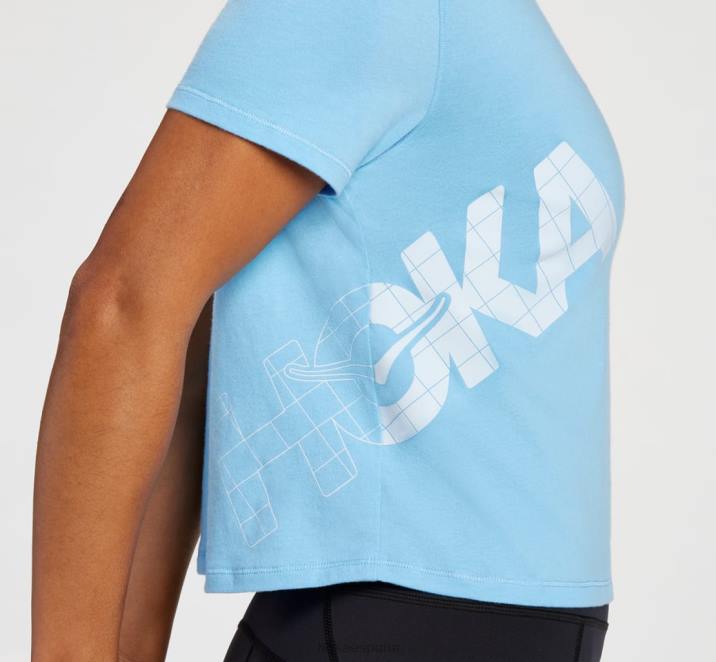 Hoka mujer camiseta para todo el día PBDP343 todos a bordo