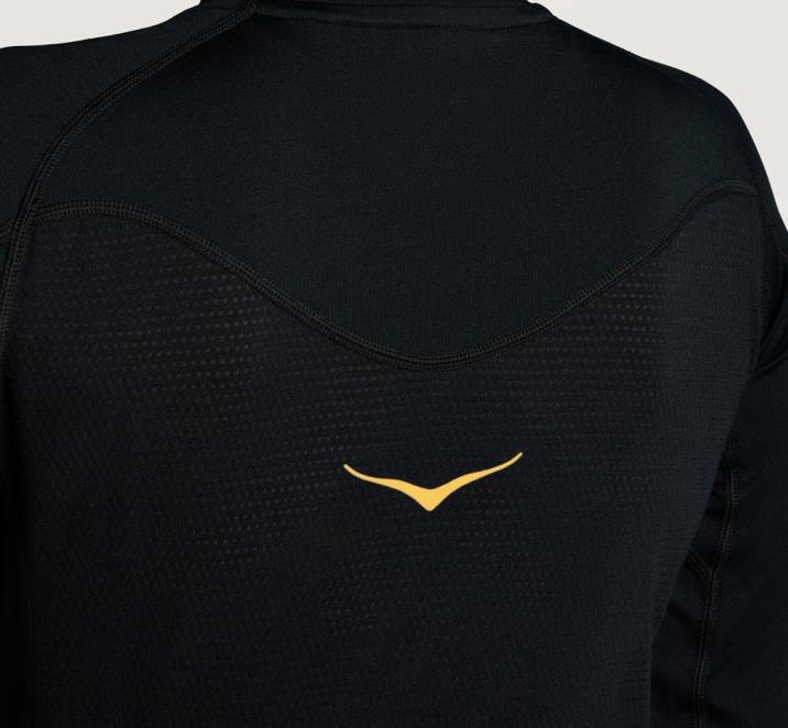 Hoka mujer capa intermedia de merino PBDP336 camelia