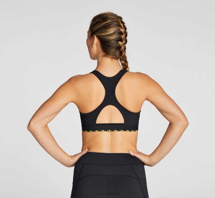 Hoka mujer sujetador deportivo hupana PBDP322 negro