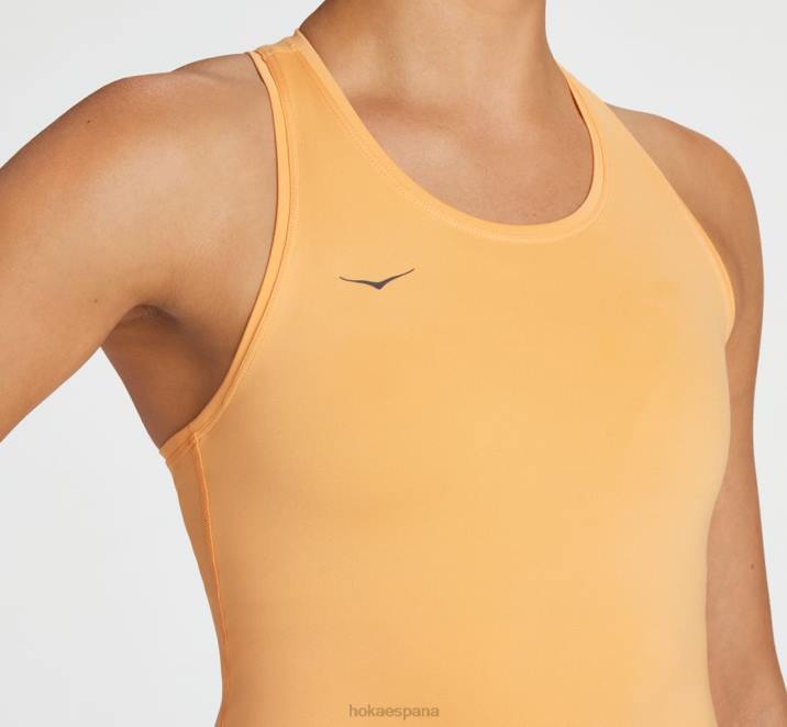 Hoka mujer tanque hupana PBDP316 naranja simulada