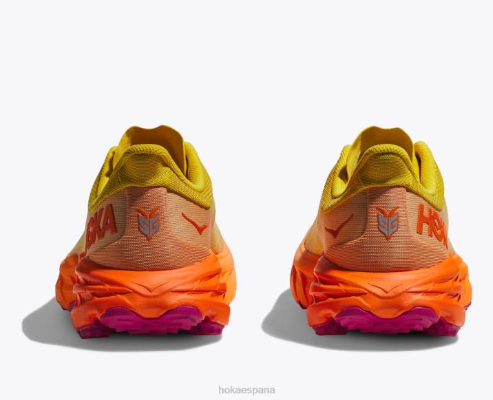 Hoka mujer cabra rápida 5 PBDP102 maracuyá/naranja simulada
