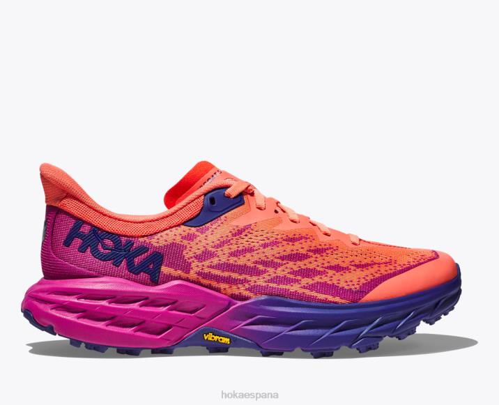 Hoka mujer cabra rápida 5 PBDP238 festival fucsia/camelia