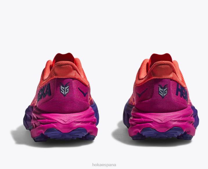 Hoka mujer cabra rápida 5 PBDP238 festival fucsia/camelia