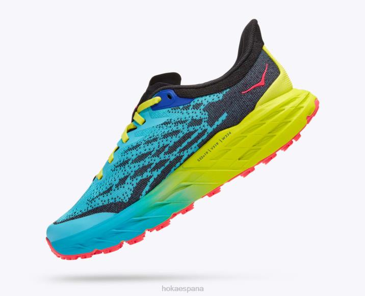 Hoka mujer cabra rápida 5 PBDP241 azul marino/negro