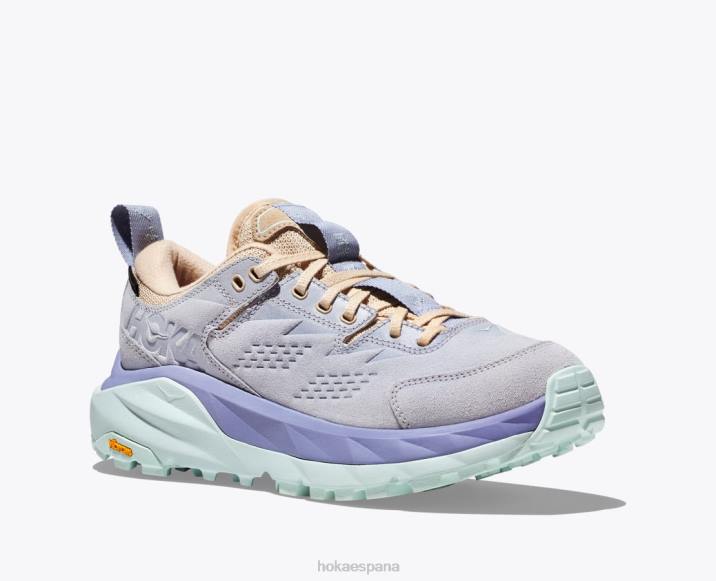 Hoka mujer kaha baja gtx PBDP111 hielo ártico/impresión púrpura