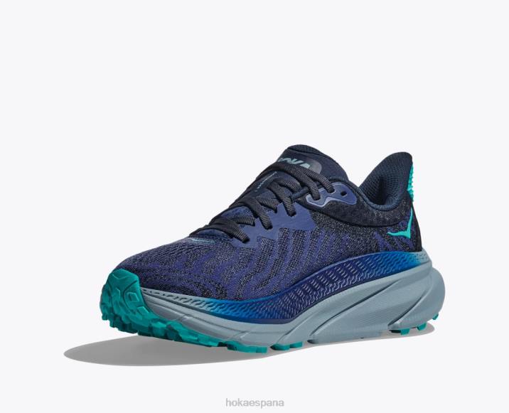 Hoka mujer retador 7 PBDP109 azul referente/azul piedra