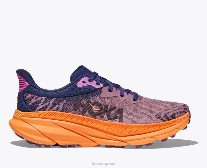 Hoka mujer retador 7 PBDP110 malva melancólico/ciclamen