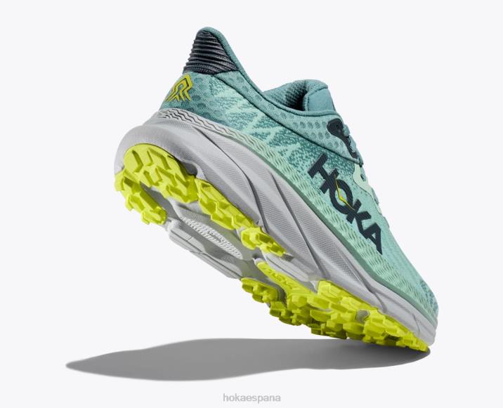 Hoka mujer retador 7 PBDP253 verde niebla/enrejado
