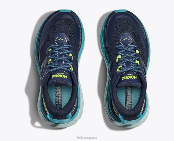 Hoka mujer stinson 6 PBDP118 espacio exterior/vidrio azul