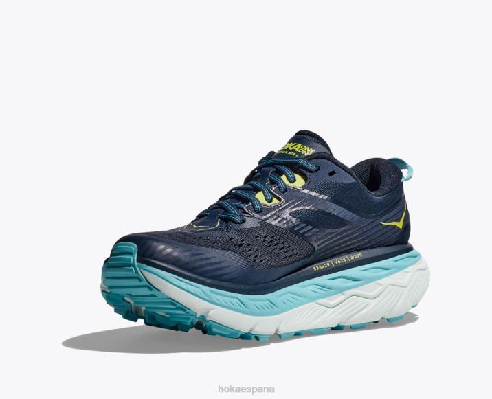 Hoka mujer stinson 6 PBDP118 espacio exterior/vidrio azul