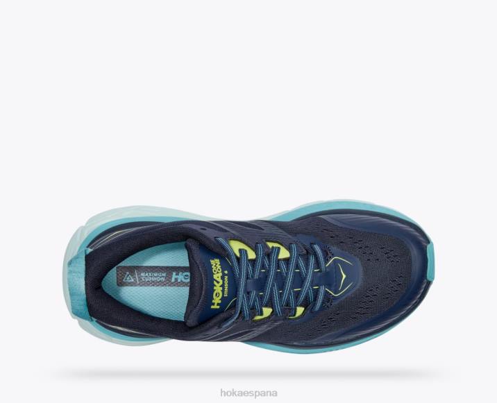 Hoka mujer stinson 6 PBDP118 espacio exterior/vidrio azul