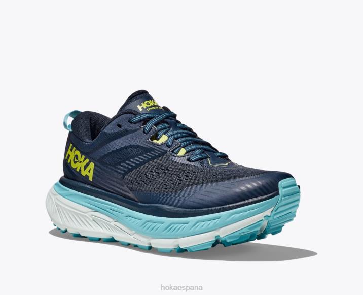 Hoka mujer stinson 6 PBDP118 espacio exterior/vidrio azul
