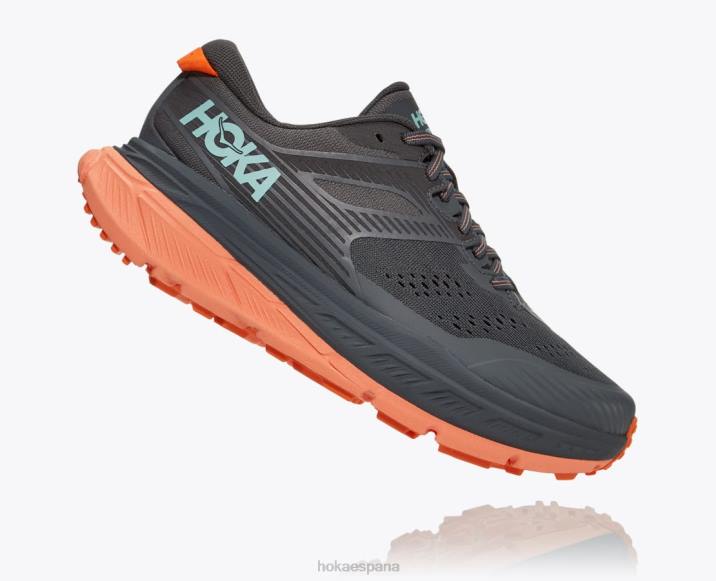 Hoka mujer stinson 6 PBDP119 Castlerock/melón