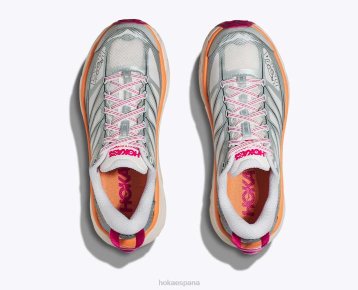 Hoka mujer velocidad mafate 2 PBDP116 flujo blanco/hielo