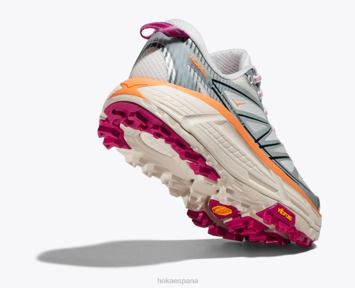 Hoka mujer velocidad mafate 2 PBDP116 flujo blanco/hielo